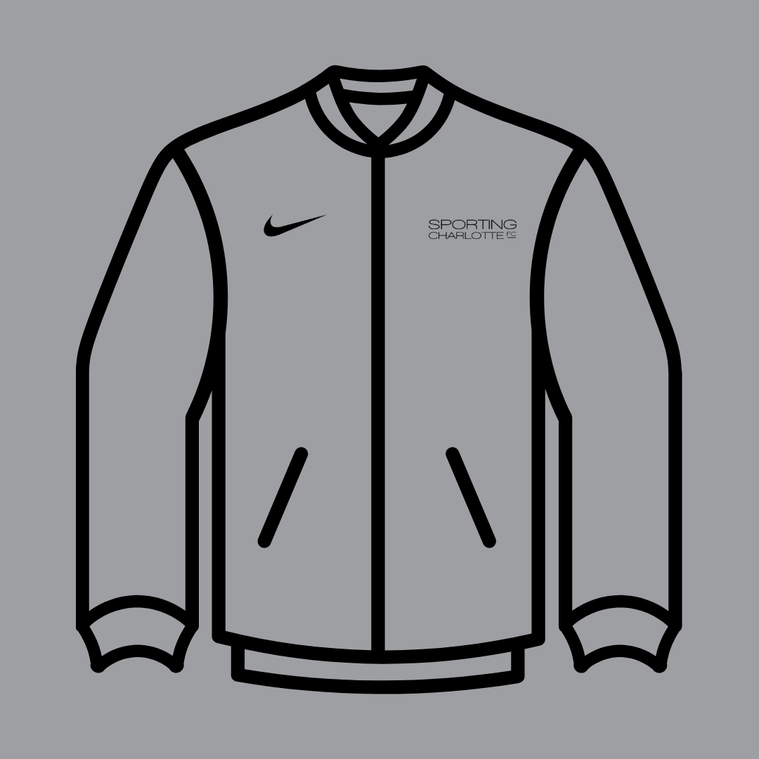 Sporting Charlotte FC - Grey Zip up